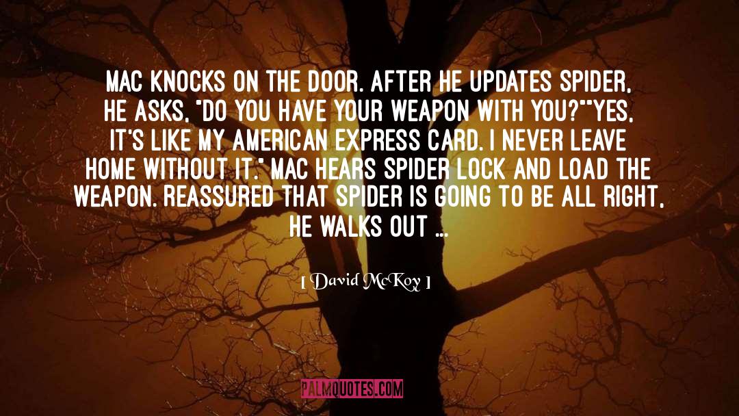 Updates quotes by David McKoy