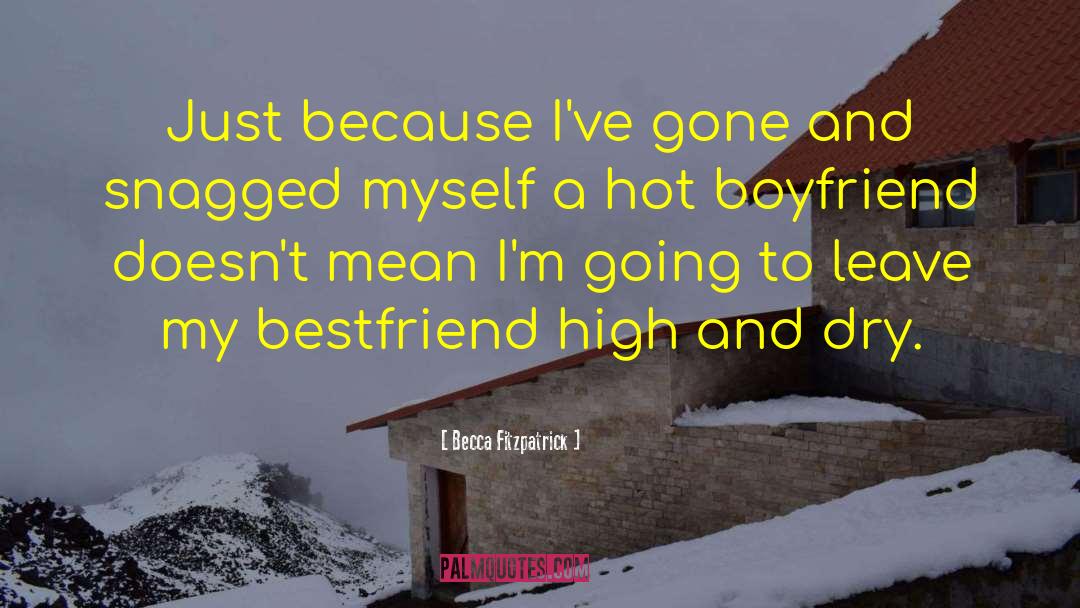 Upgrade Boyfriend quotes by Becca Fitzpatrick