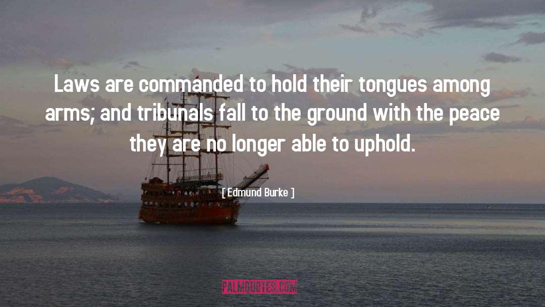Uphold quotes by Edmund Burke