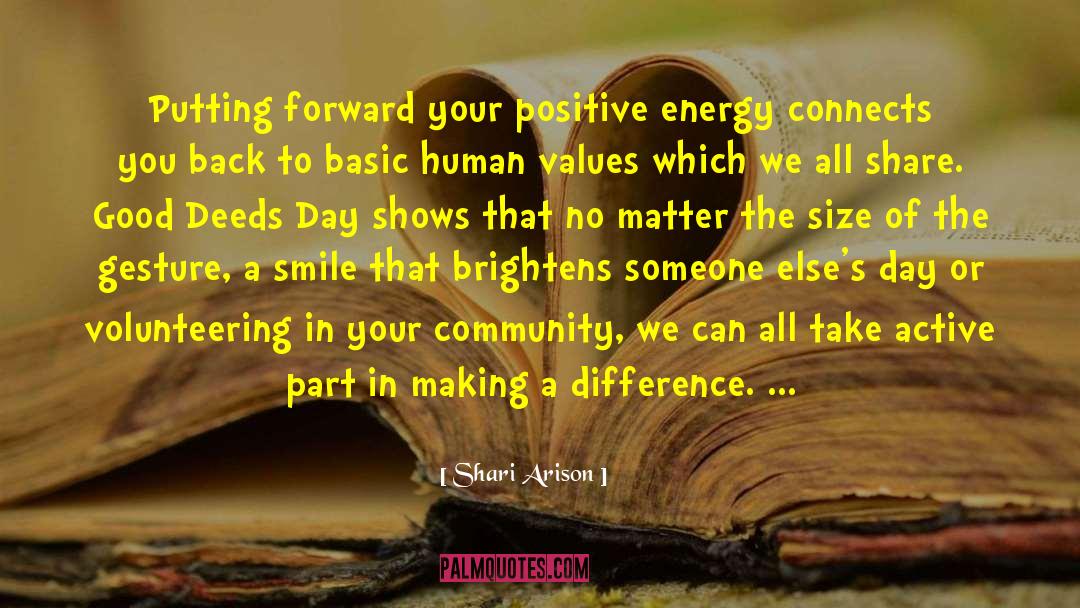 Upliftment Of Human Values quotes by Shari Arison