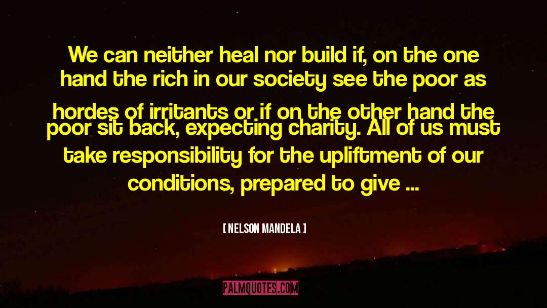 Upliftment quotes by Nelson Mandela