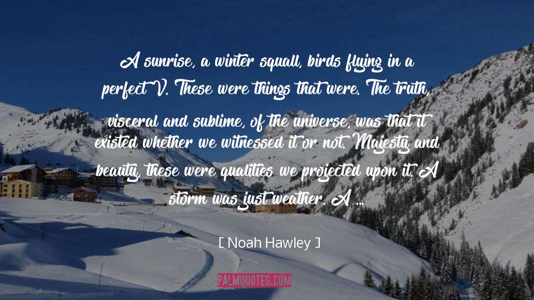 Upon quotes by Noah Hawley