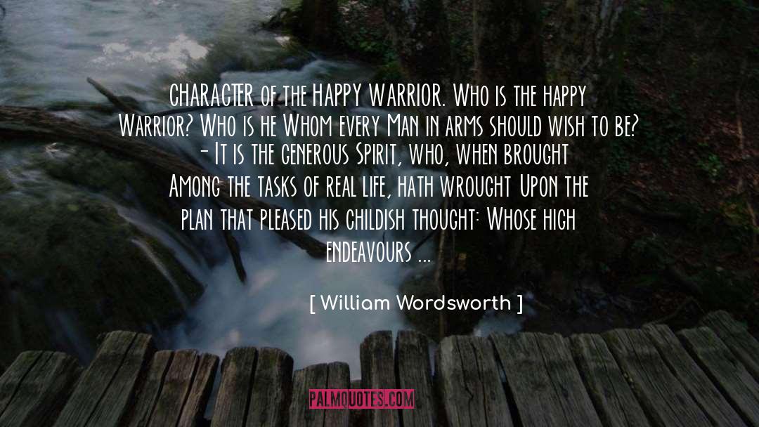 Upon quotes by William Wordsworth