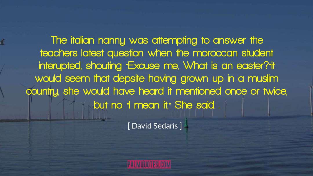 Upon The Shore quotes by David Sedaris
