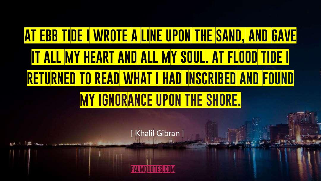 Upon The Shore quotes by Khalil Gibran