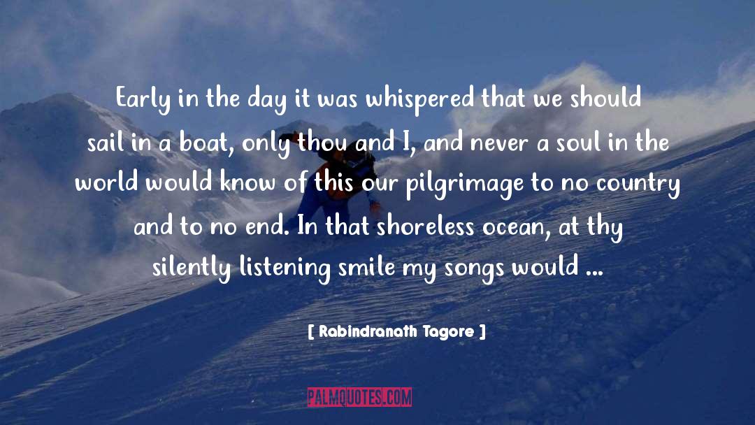 Upon The Shore quotes by Rabindranath Tagore