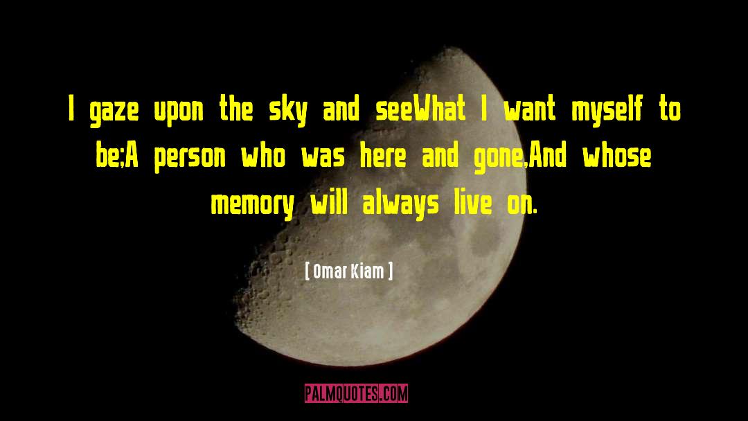 Upon The Sky quotes by Omar Kiam