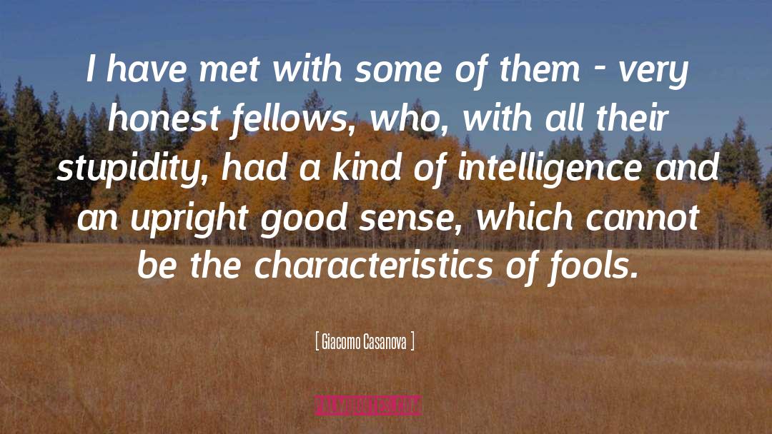 Upright quotes by Giacomo Casanova