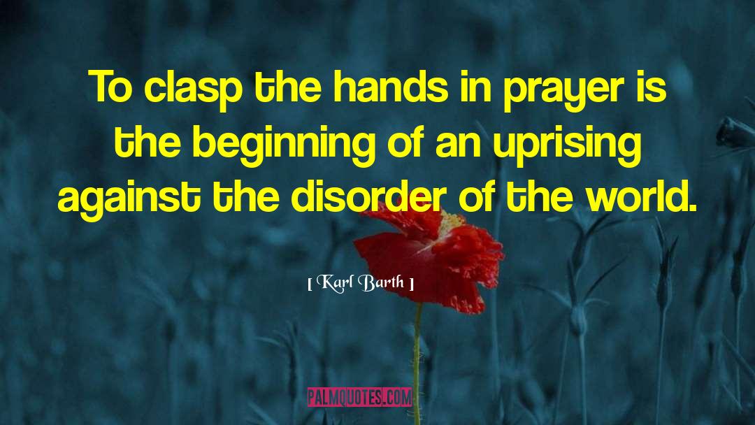 Uprising quotes by Karl Barth