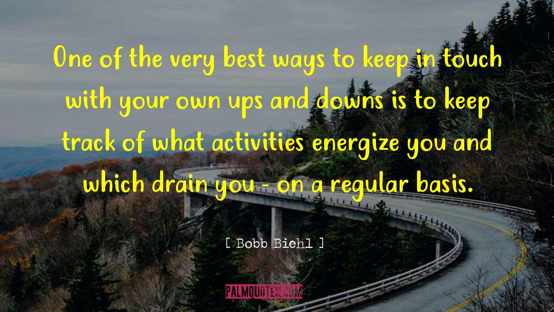 Ups And Downs Of Life quotes by Bobb Biehl