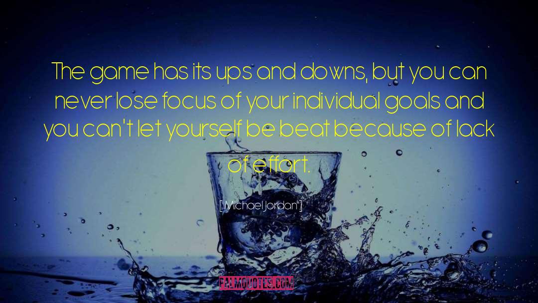 Ups Downs quotes by Michael Jordan