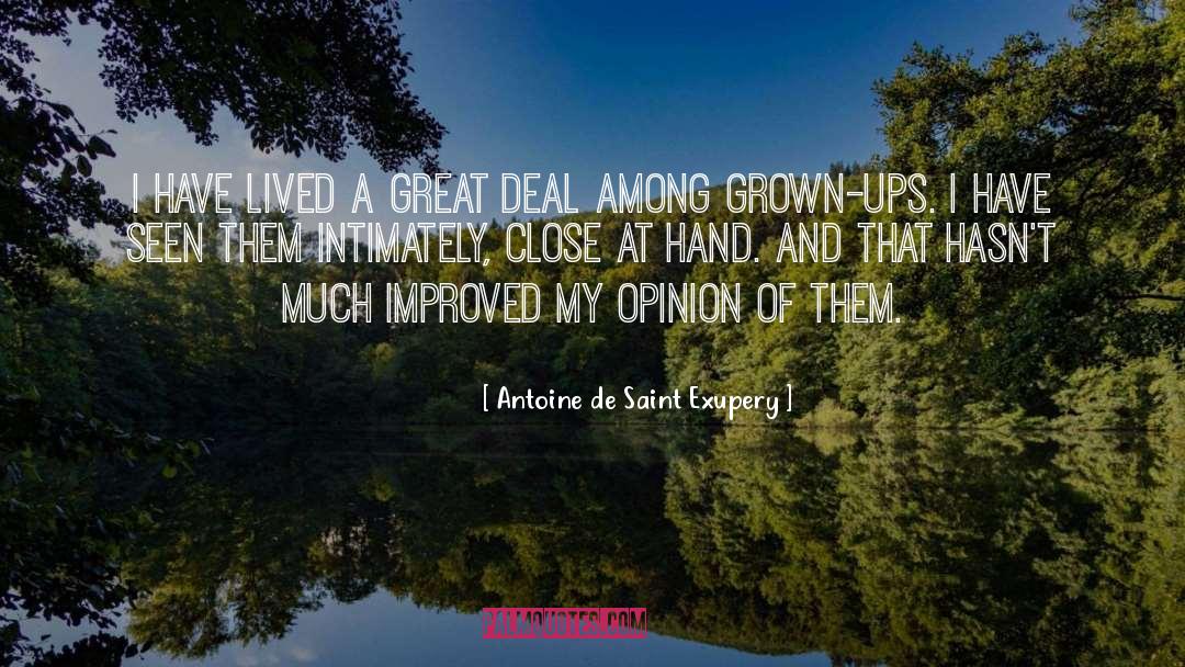 Ups Downs quotes by Antoine De Saint Exupery