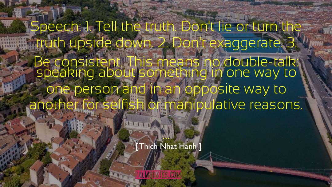 Upside Down quotes by Thich Nhat Hanh