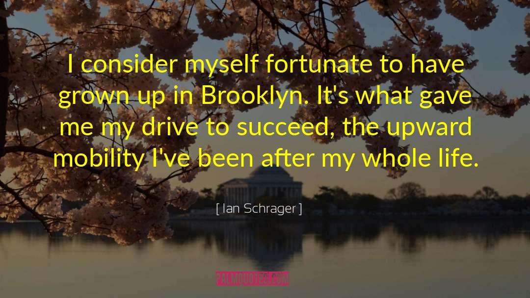 Upward Mobility quotes by Ian Schrager