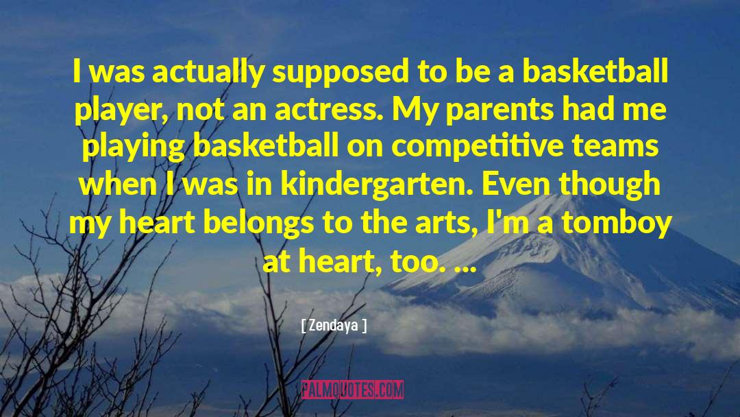 Upwards Basketball quotes by Zendaya
