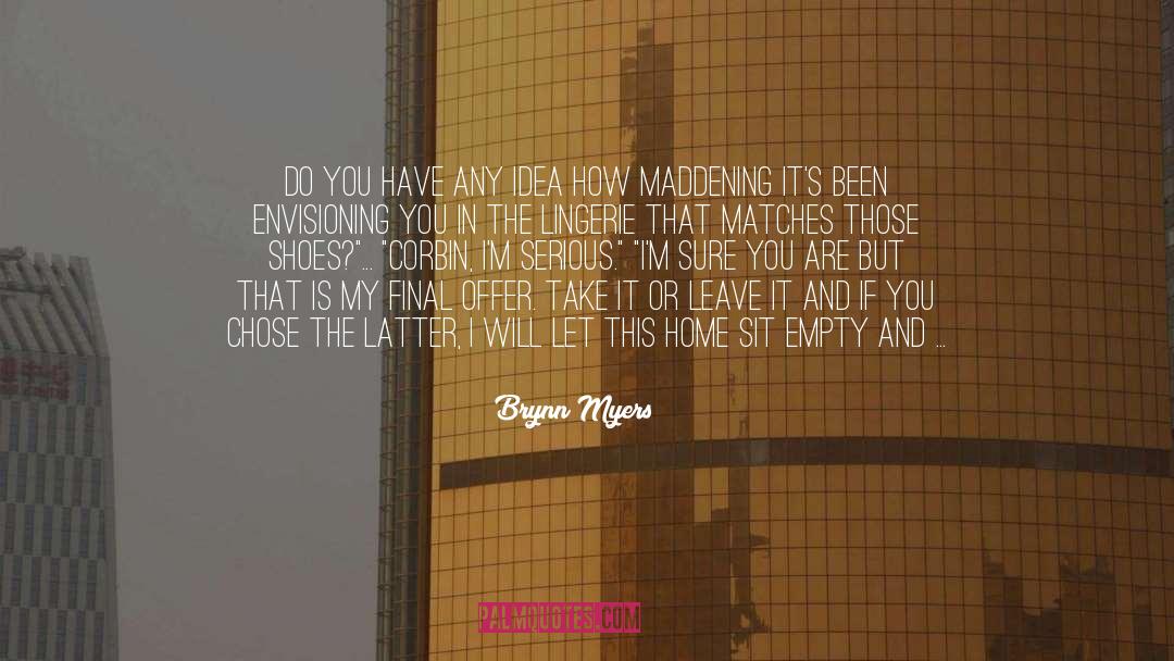 Urban Fantasy quotes by Brynn Myers