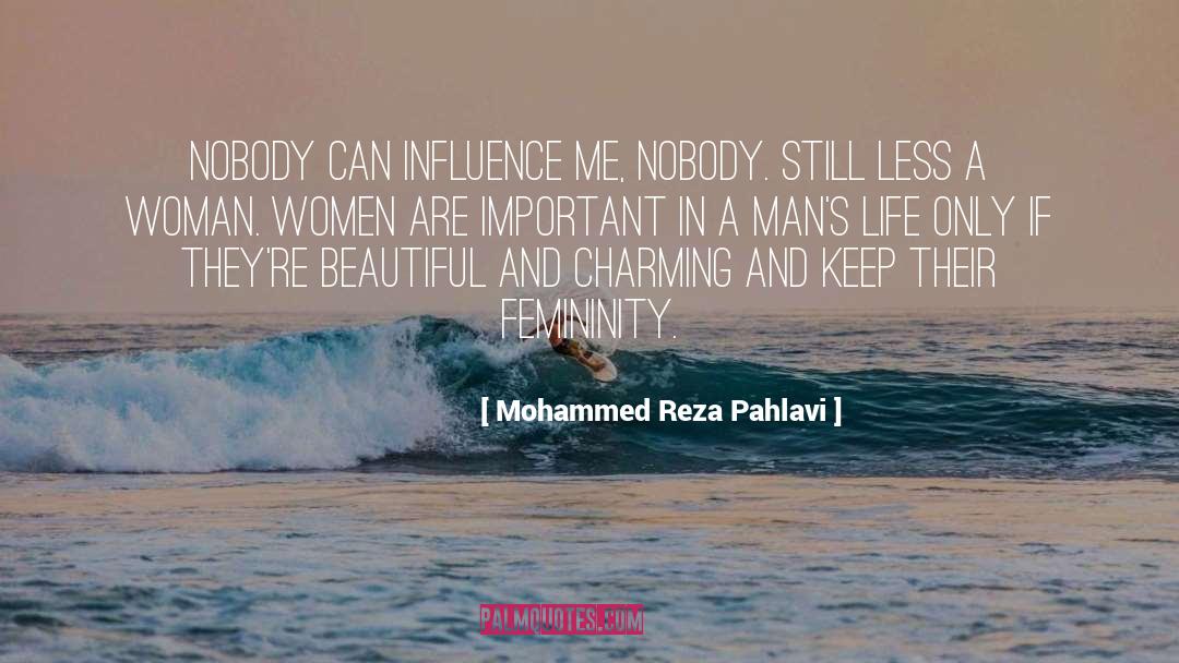 Urban Femininity quotes by Mohammed Reza Pahlavi