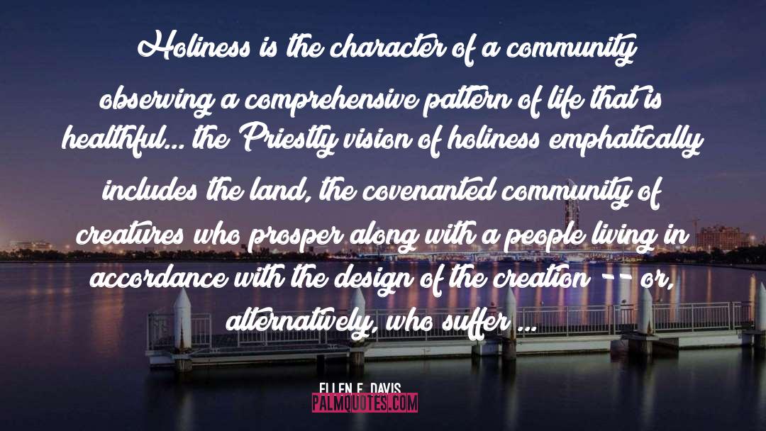 Urban Life quotes by Ellen F. Davis