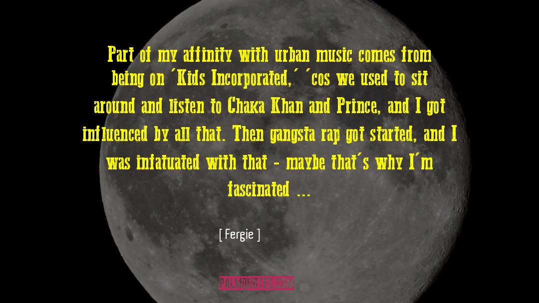 Urban Music quotes by Fergie