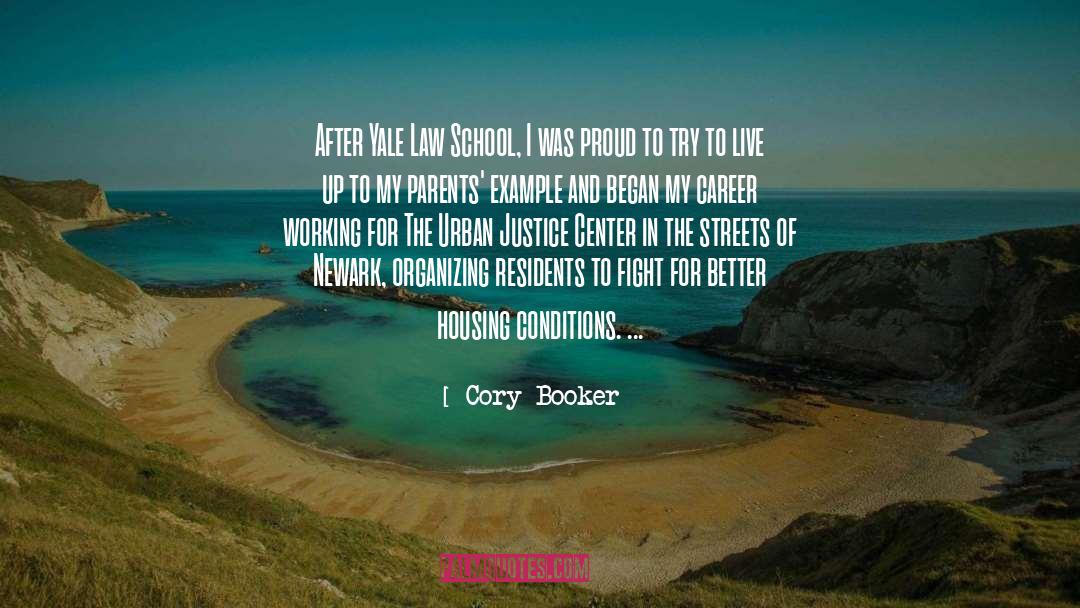 Urban Novel quotes by Cory Booker
