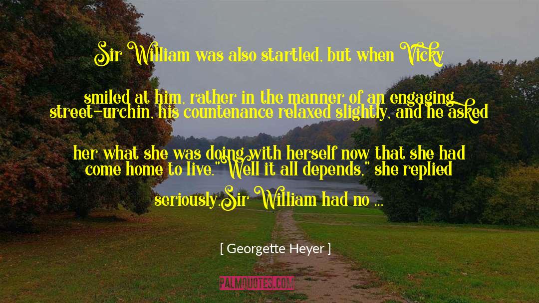 Urchin quotes by Georgette Heyer