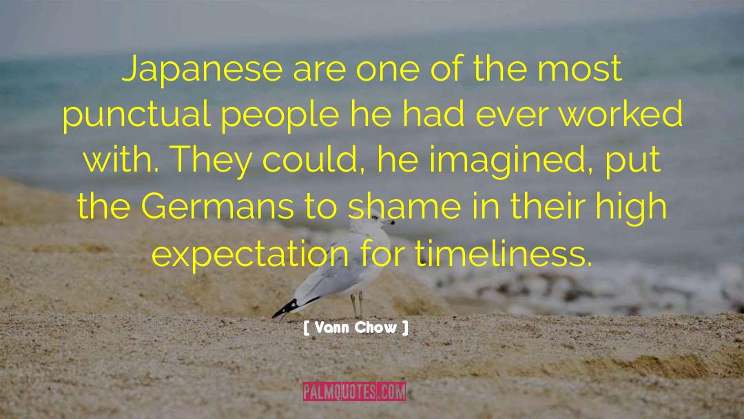 Ureshino Japan quotes by Vann Chow