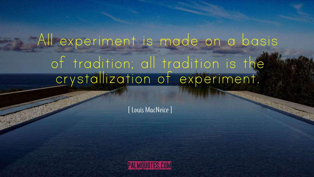 Urey Experiment quotes by Louis MacNeice
