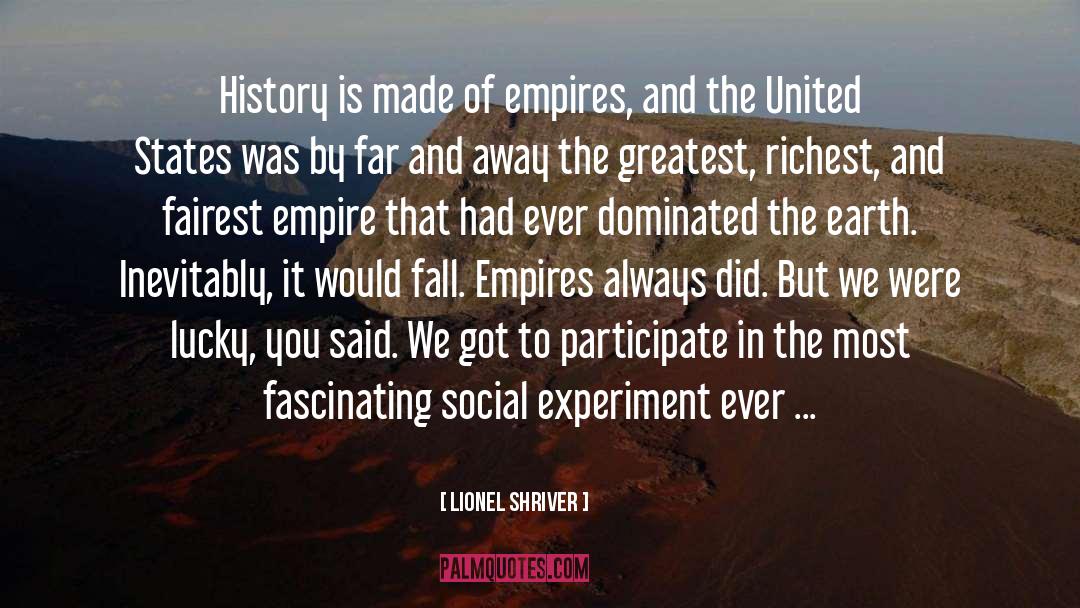 Urey Experiment quotes by Lionel Shriver