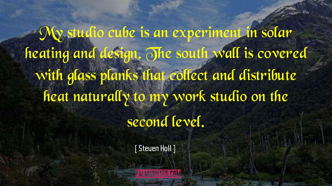 Urey Experiment quotes by Steven Holl