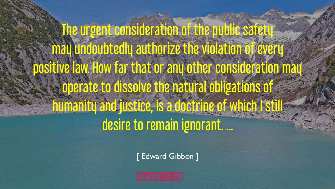 Urgent quotes by Edward Gibbon