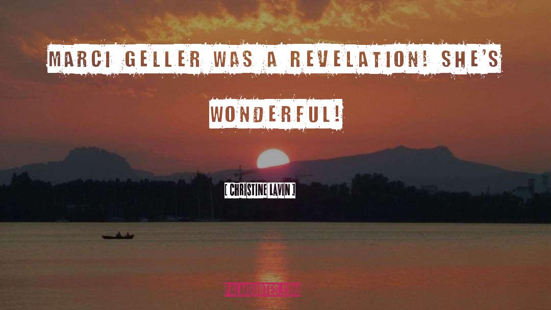 Uri Geller quotes by Christine Lavin