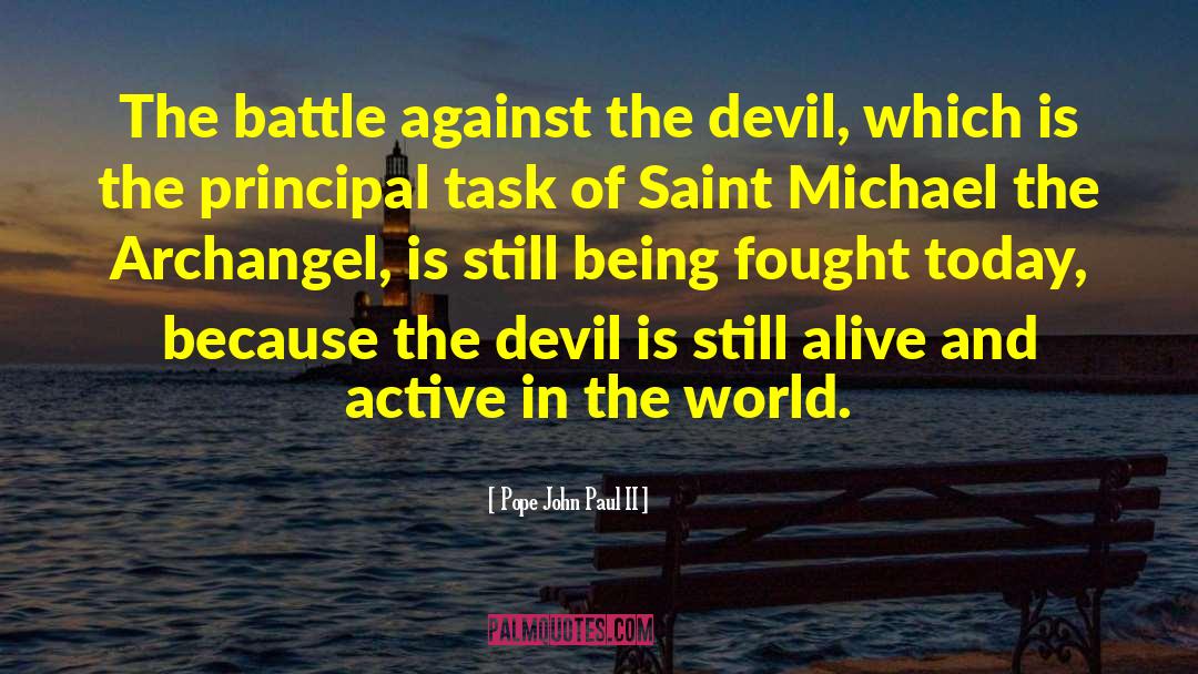 Uriel Archangel quotes by Pope John Paul II