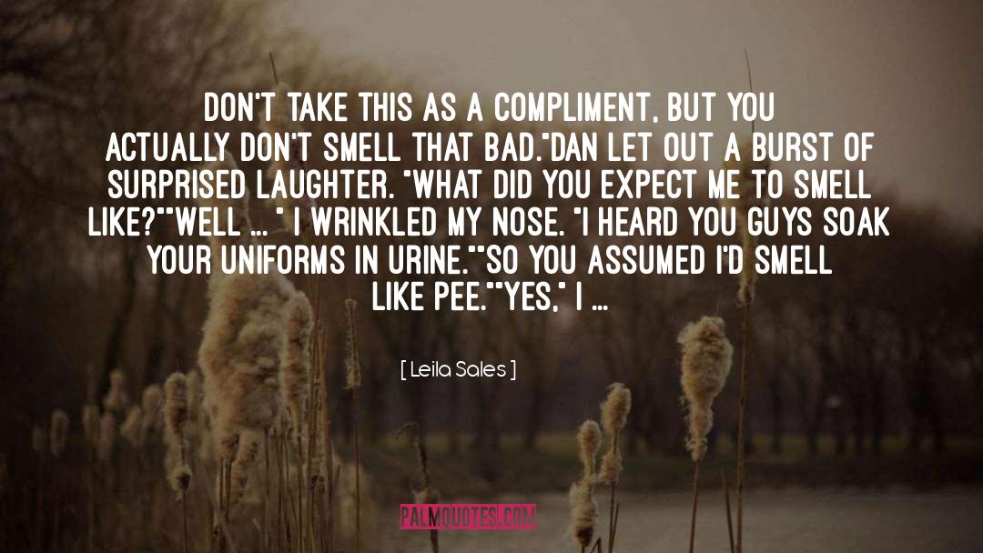 Urine quotes by Leila Sales