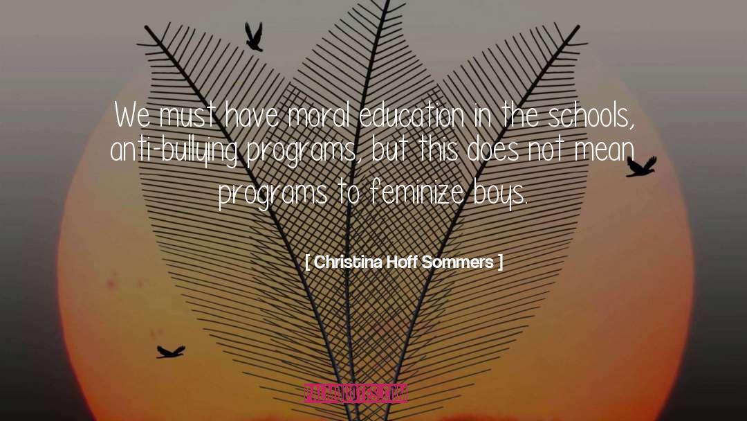 Urtz Program quotes by Christina Hoff Sommers