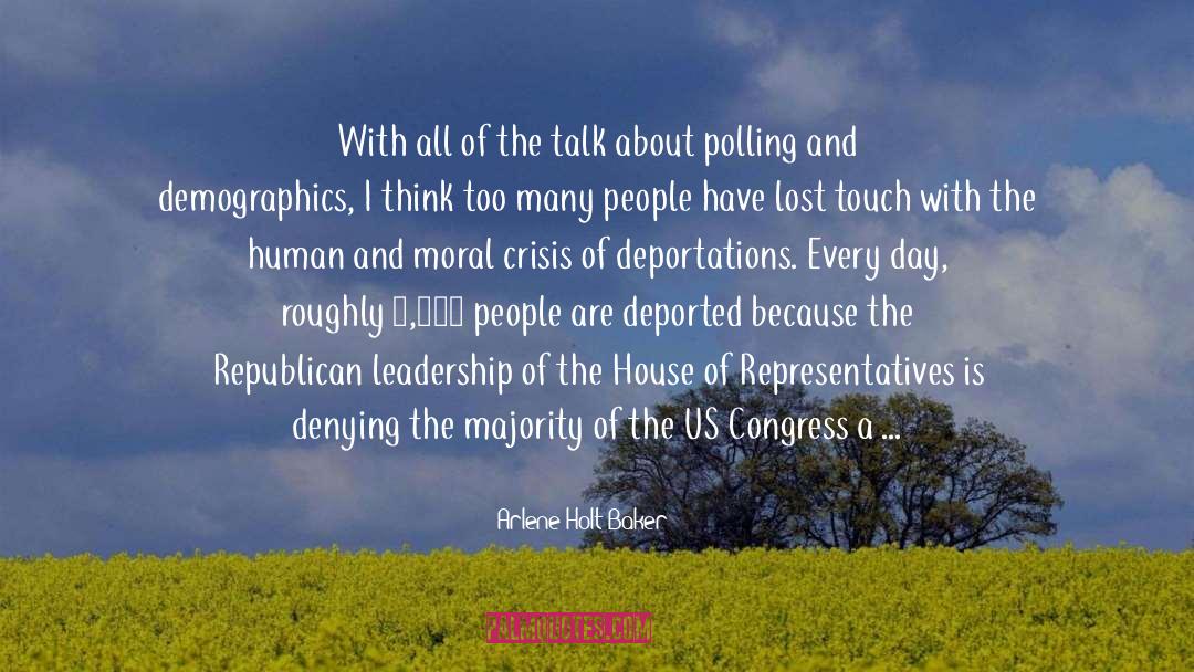 Us Congress quotes by Arlene Holt Baker