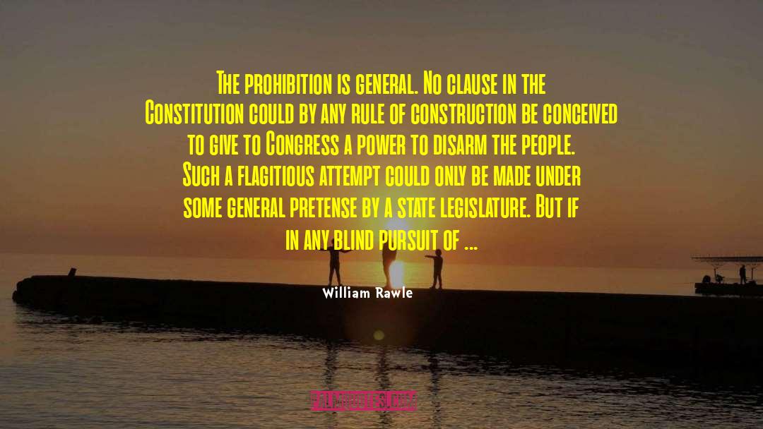 Us Constitution quotes by William Rawle