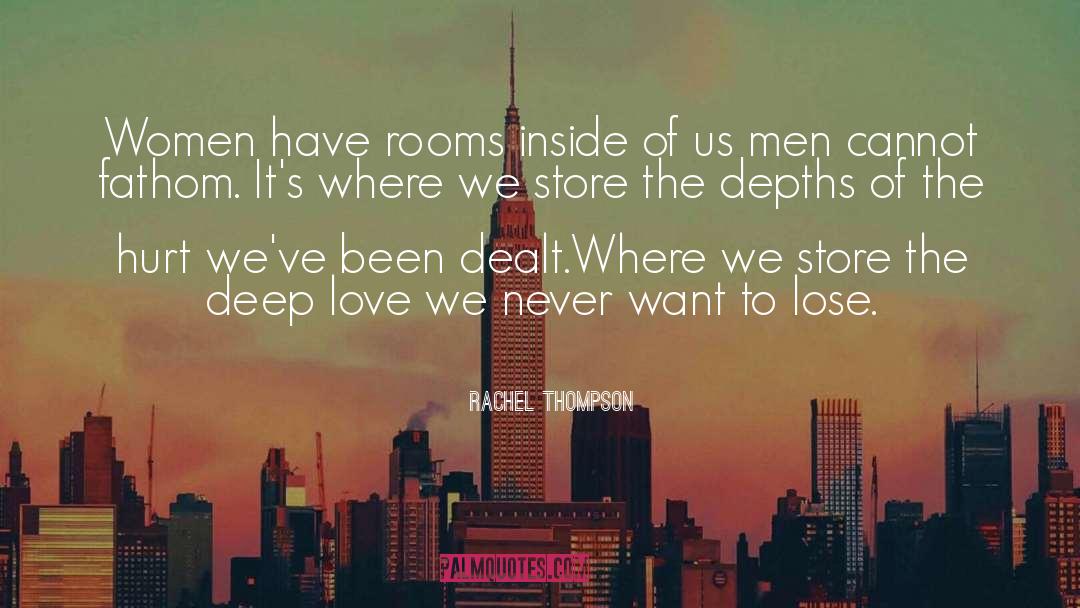 Us Men quotes by Rachel Thompson