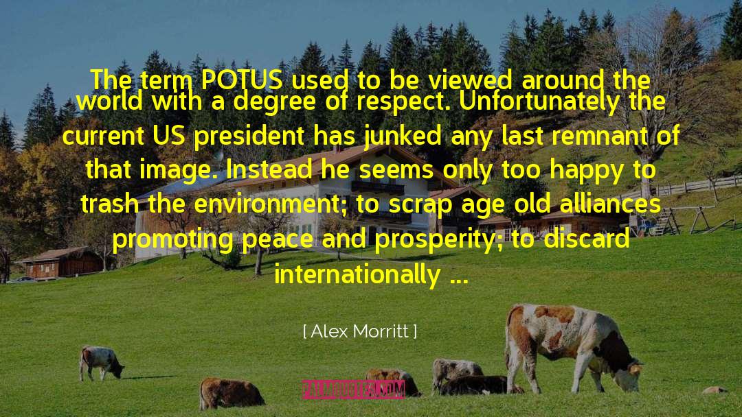 Us Politics quotes by Alex Morritt