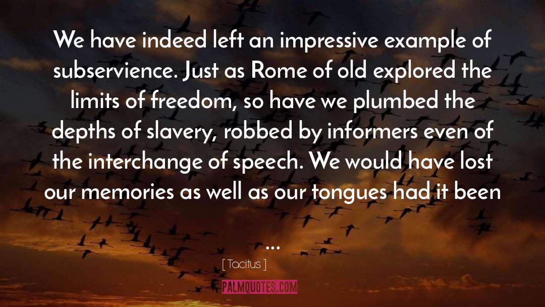 Usa As Rome quotes by Tacitus