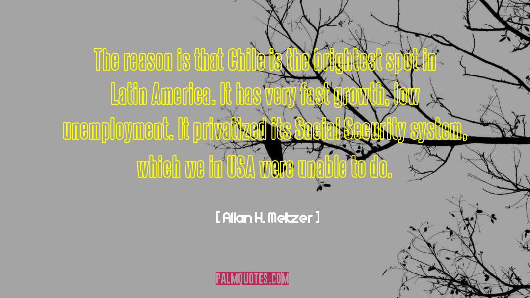 Usa Network quotes by Allan H. Meltzer