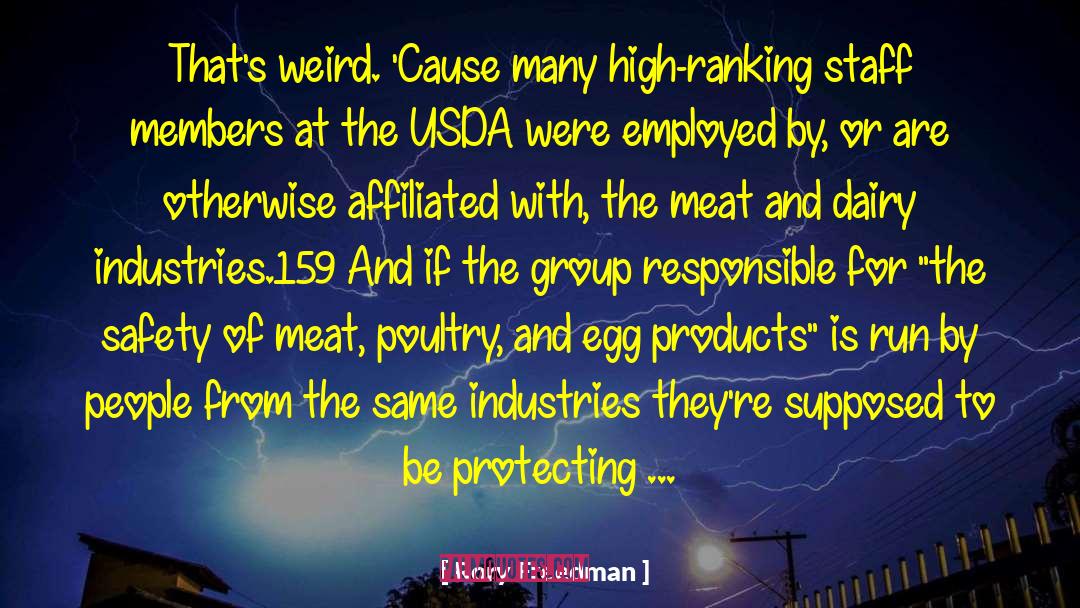 Usda quotes by Rory Freedman