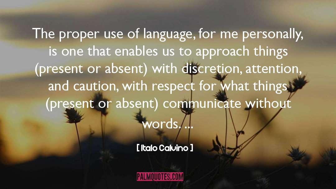 Use Of Language quotes by Italo Calvino