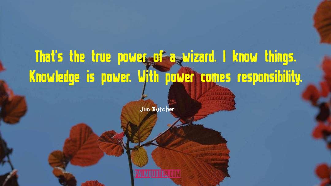 Use Power quotes by Jim Butcher