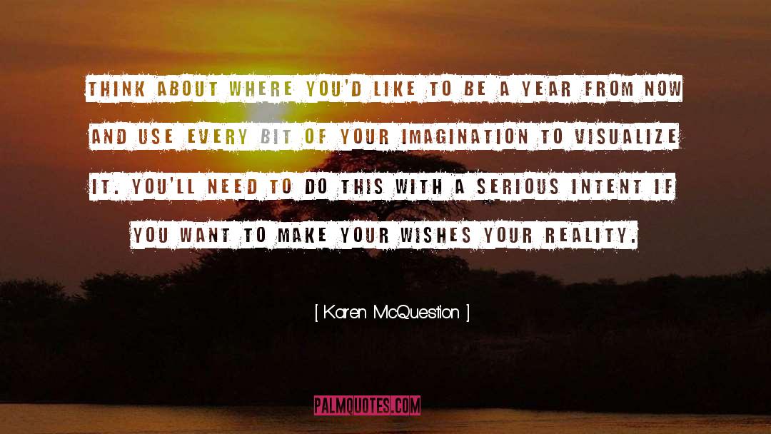 Use Your Imagination To Fly quotes by Karen McQuestion