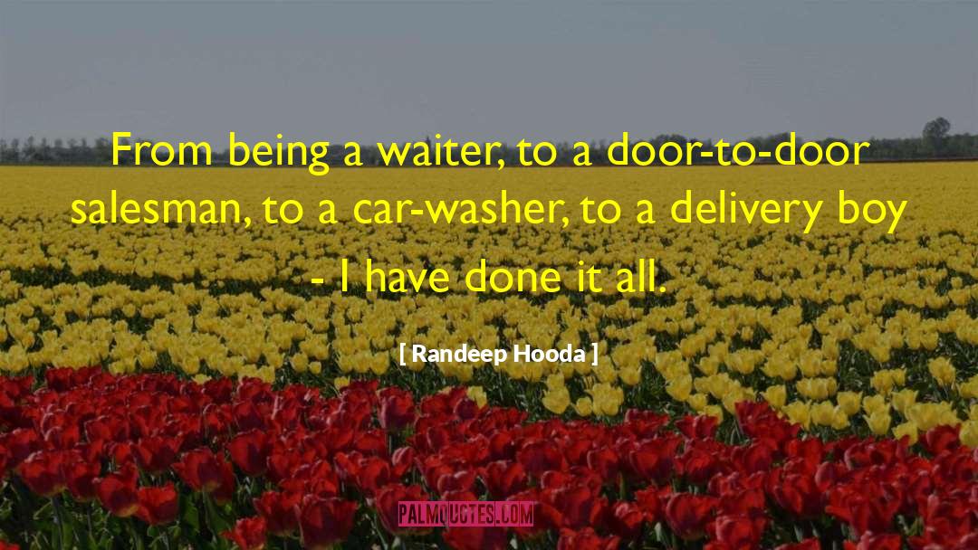 Used Car Salesman quotes by Randeep Hooda