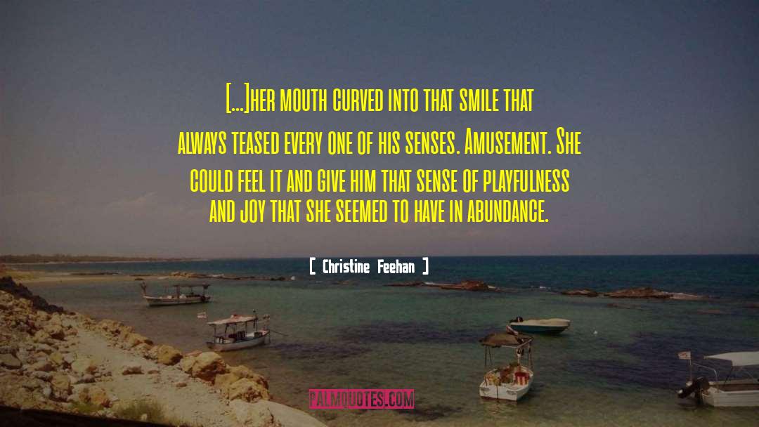 Used To Smile quotes by Christine Feehan