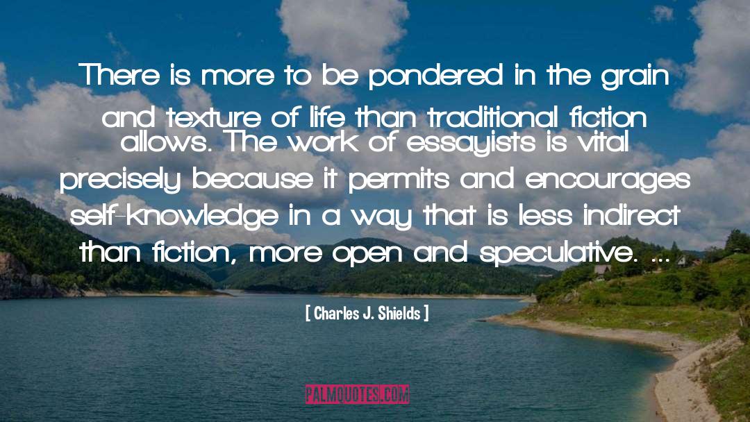 Useful Knowledge quotes by Charles J. Shields