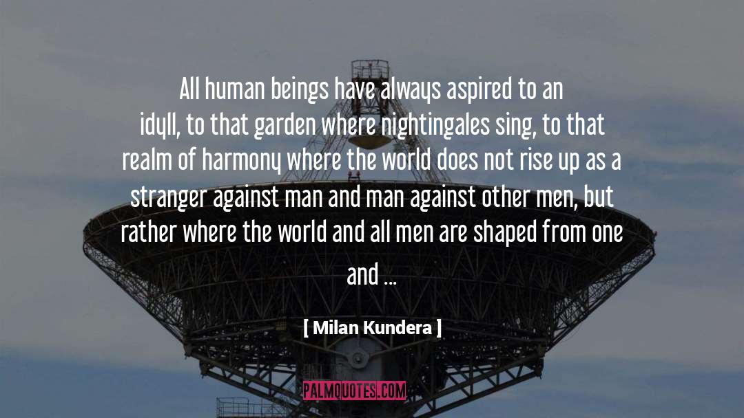 Useless Human quotes by Milan Kundera