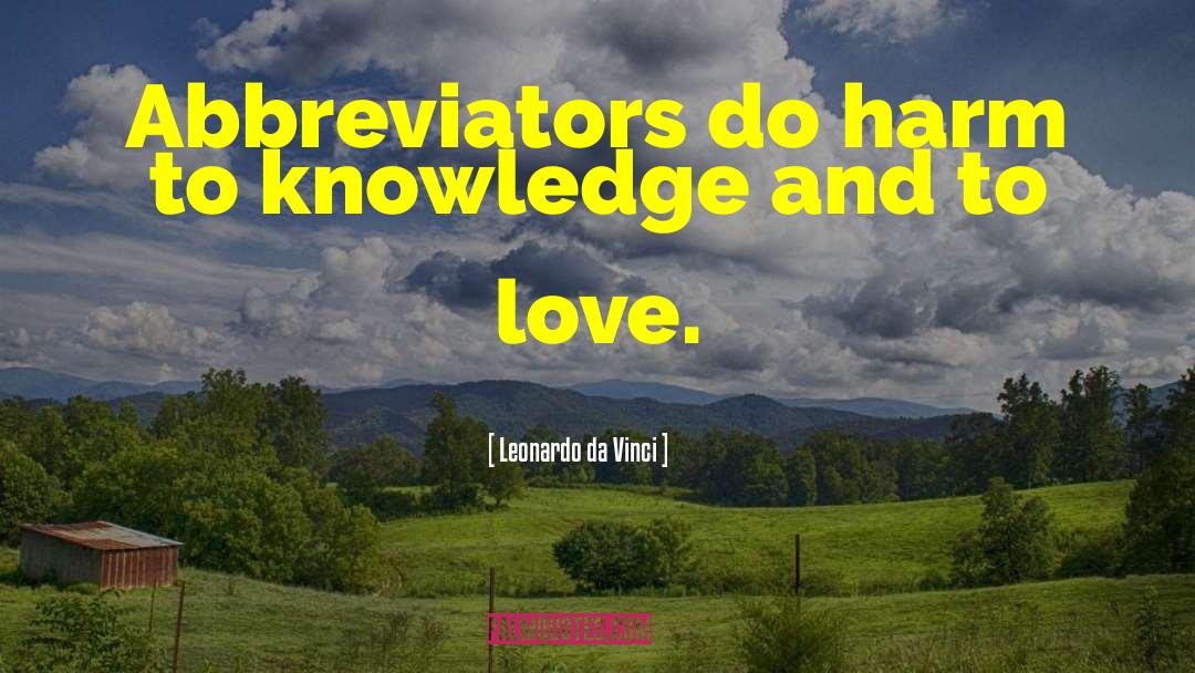Useless Knowledge quotes by Leonardo Da Vinci