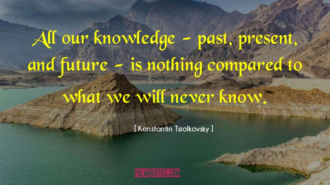 Useless Knowledge quotes by Konstantin Tsiolkovsky
